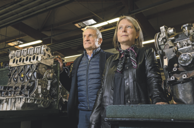 Avec la restauration et les métiers de bouche, le secteur automobile est l’un des piliers du plus important CFA de Bourgogne-Franche-Comté. Sur ce point, le duo Xavier Mirepoix et Séverine Delidais entend bien s’engager à plein régime sur la voie de la RSE. © Michel Joly